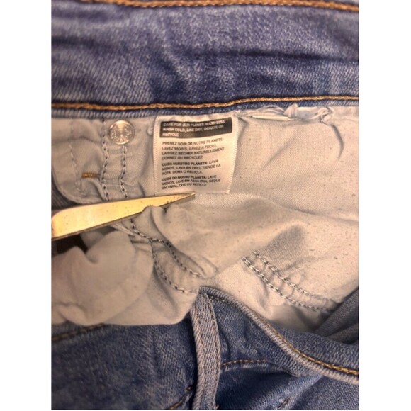 Levi's 724 High Rise Straight Jeans Women's Size 30 Blue Denim - Picture 8 of 10